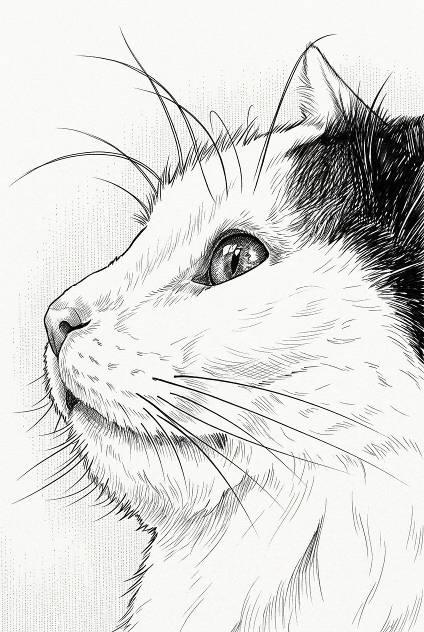 Ink Illustration · After