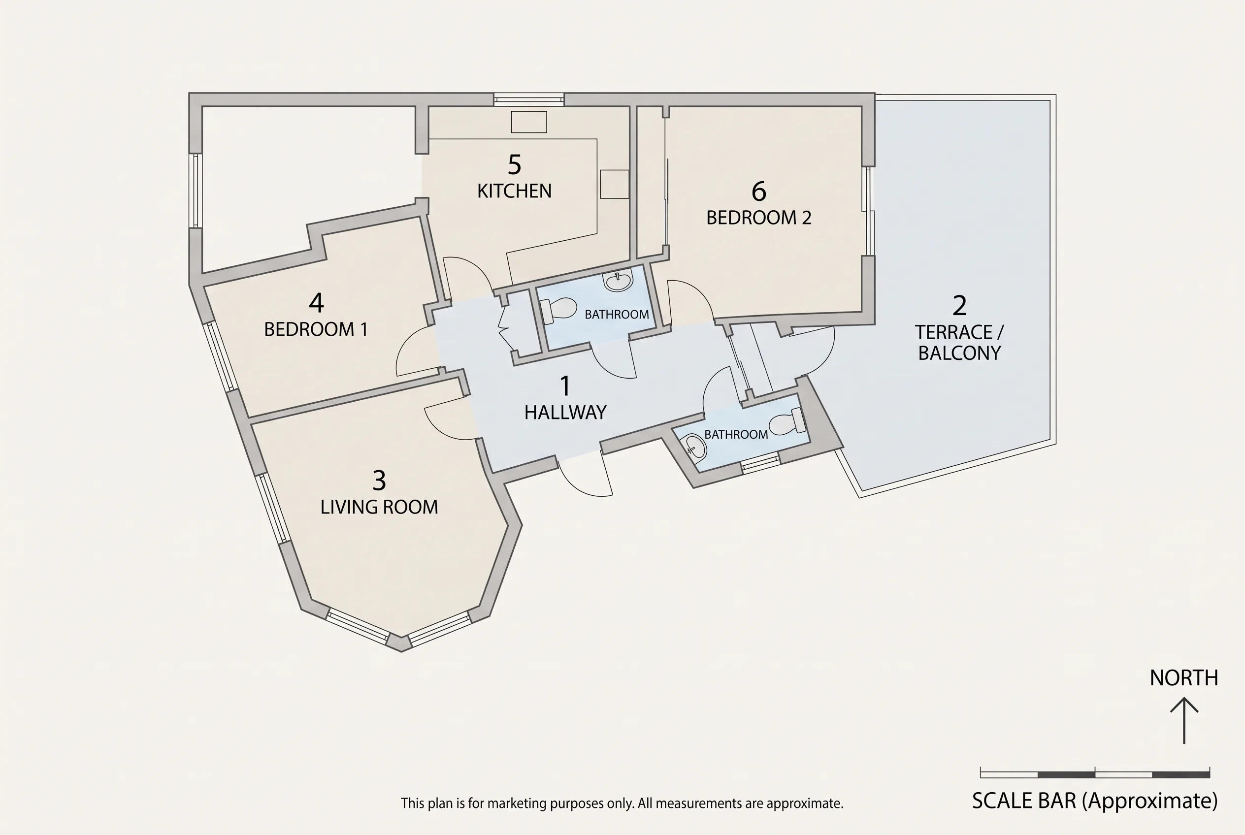 AI Floor Plan Redraw · Efter