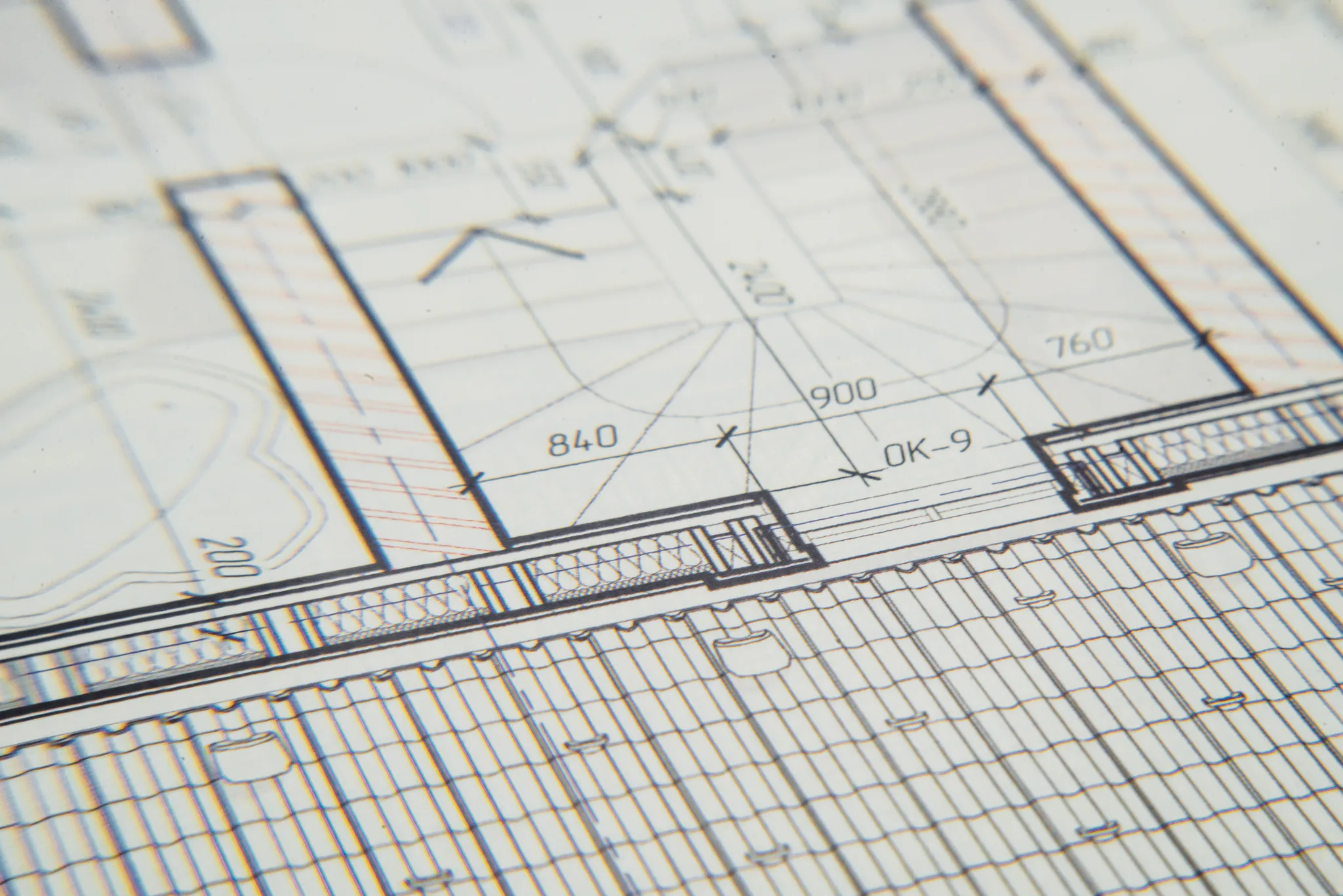 Close-up floor plan · Before